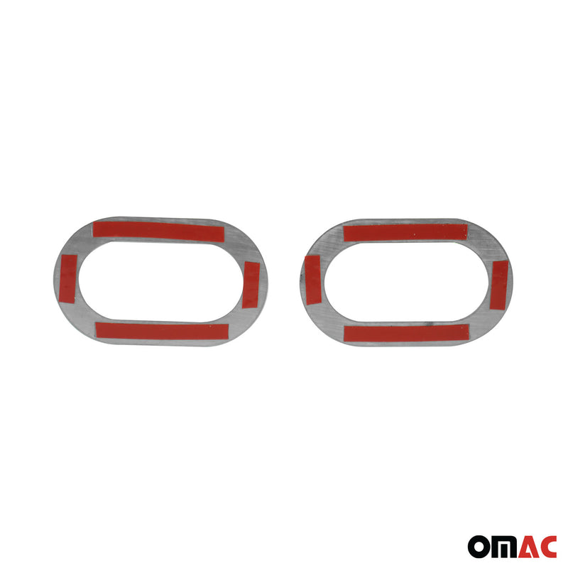 Cadre de clignotant Latéral pour Dacia Lodgy 2013-2021 en acier inox Chromé