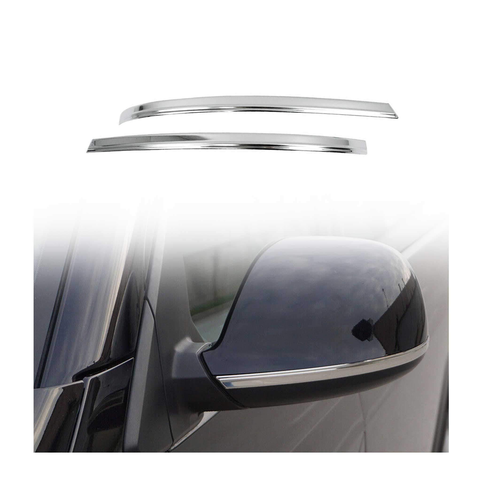 Garniture de Coque de Rétroviseur Pour VW Caravelle T5 2010-2015 FL Acier 2Pcs