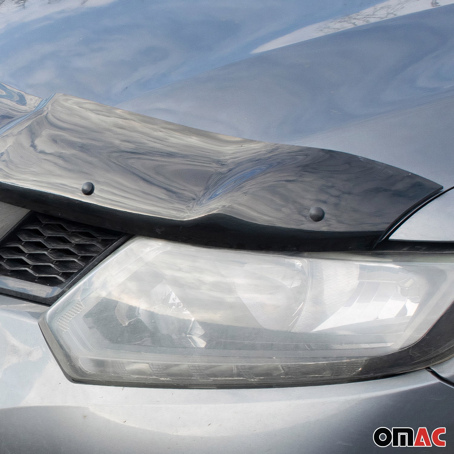 Deflecteurs d'air capot de voiture pour Nissan X-Trail 2014-2021 Acrylique Noir