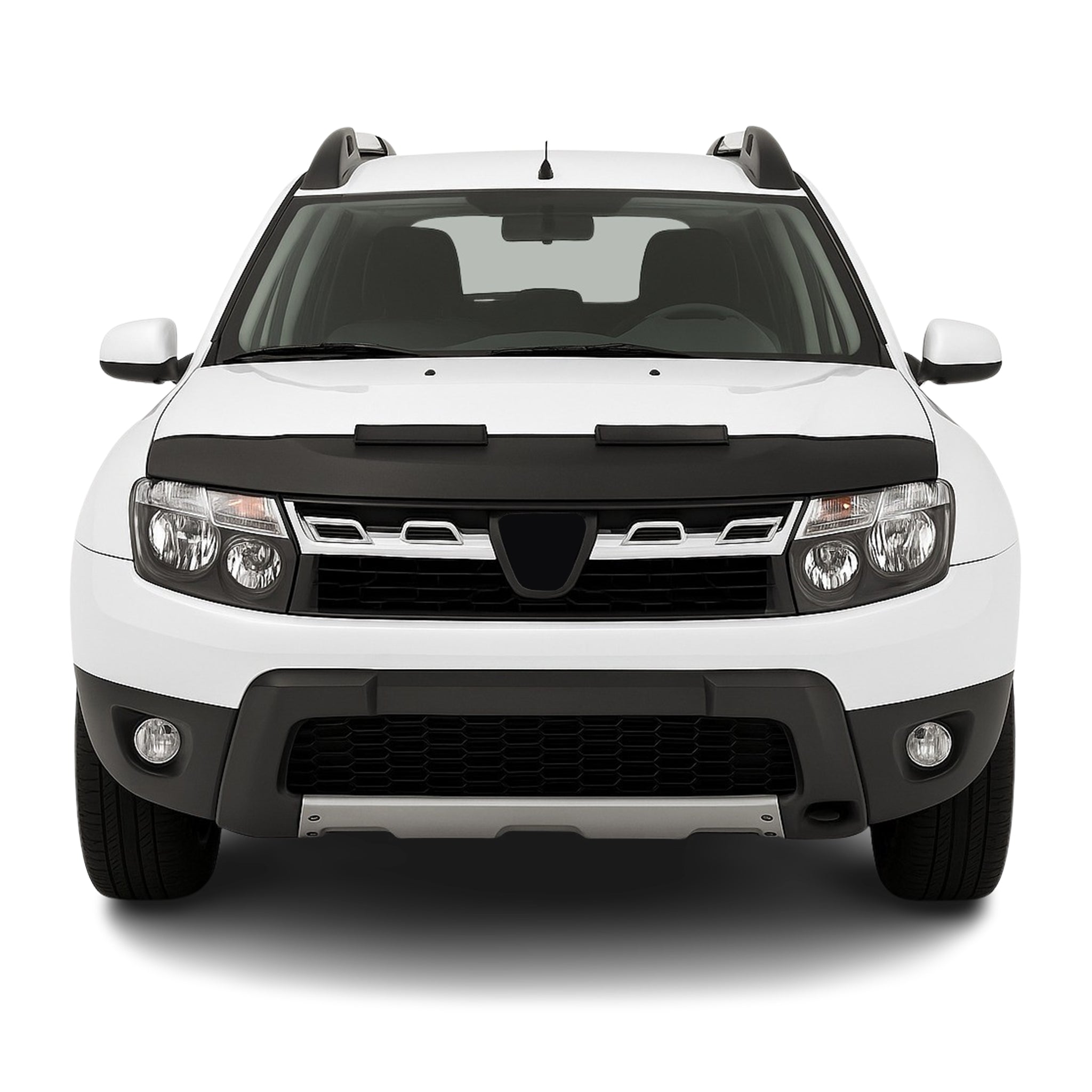 Protège Capot pour Dacia Duster 2010-2018 Masque de voiture vinyle Noir