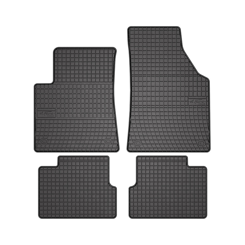 Tapis de Sol pour Jeep Cherokee 2013-2018 Caoutchouc Noir