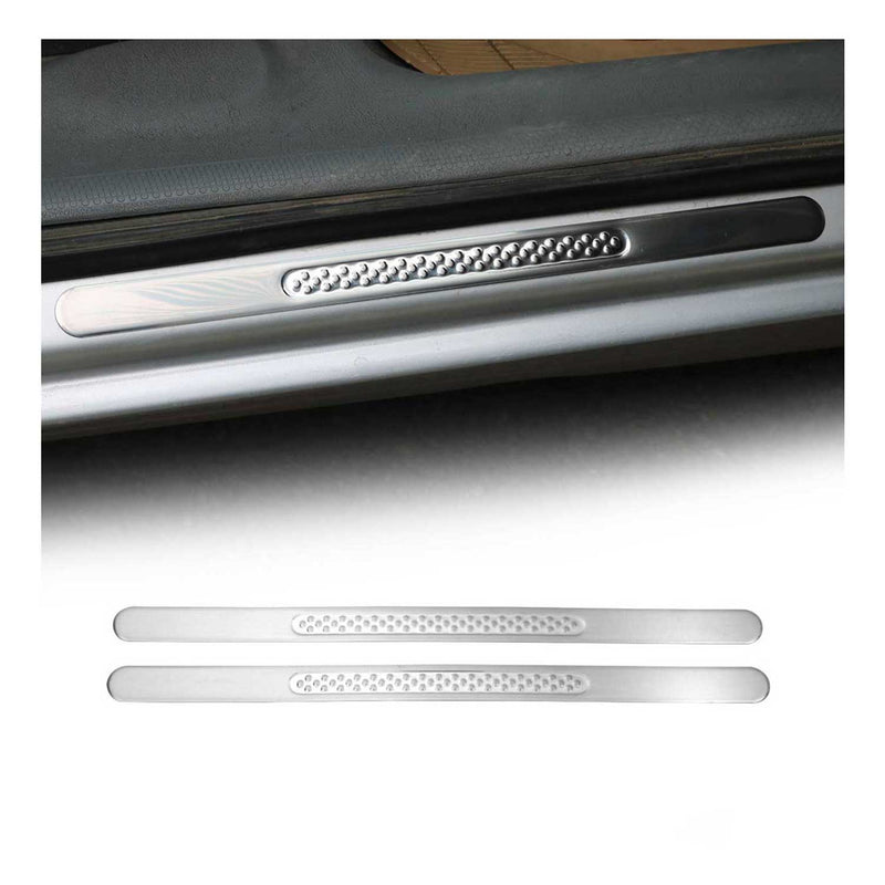Seuils de porte pour Fiat Punto Evo 2009-2012 Inox 2x