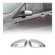 2014-2018 Ford Transit/Tourneo Courier PRE-FL Coques de Rétroviseurs ABS Argent