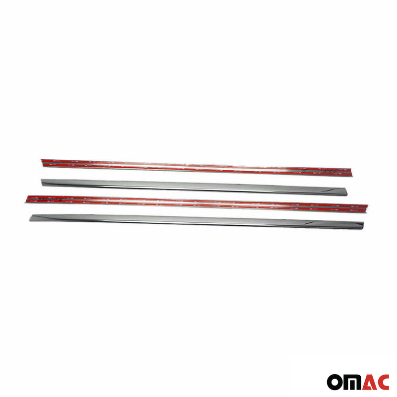 Garniture de Fenêtre pour Fiat Tipo 2015-2025 Berline Acier Inox 4Pcs