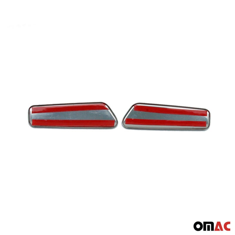 Couverture de Poignée de Porte pour Renault Clio 2012-2019 Acier Inox TUV 2Pcs