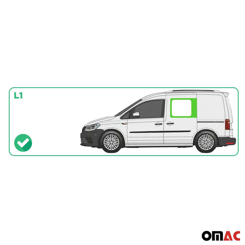 Vitre de Porte pour VW Caddy 2003-2020 L1 Avant Gauche Verre fixe