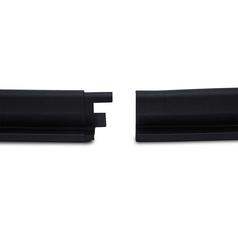 Lame de spoiler avant approprié pour Volkswagen Golf 3 1991-1998 ABS Noir mat 2x