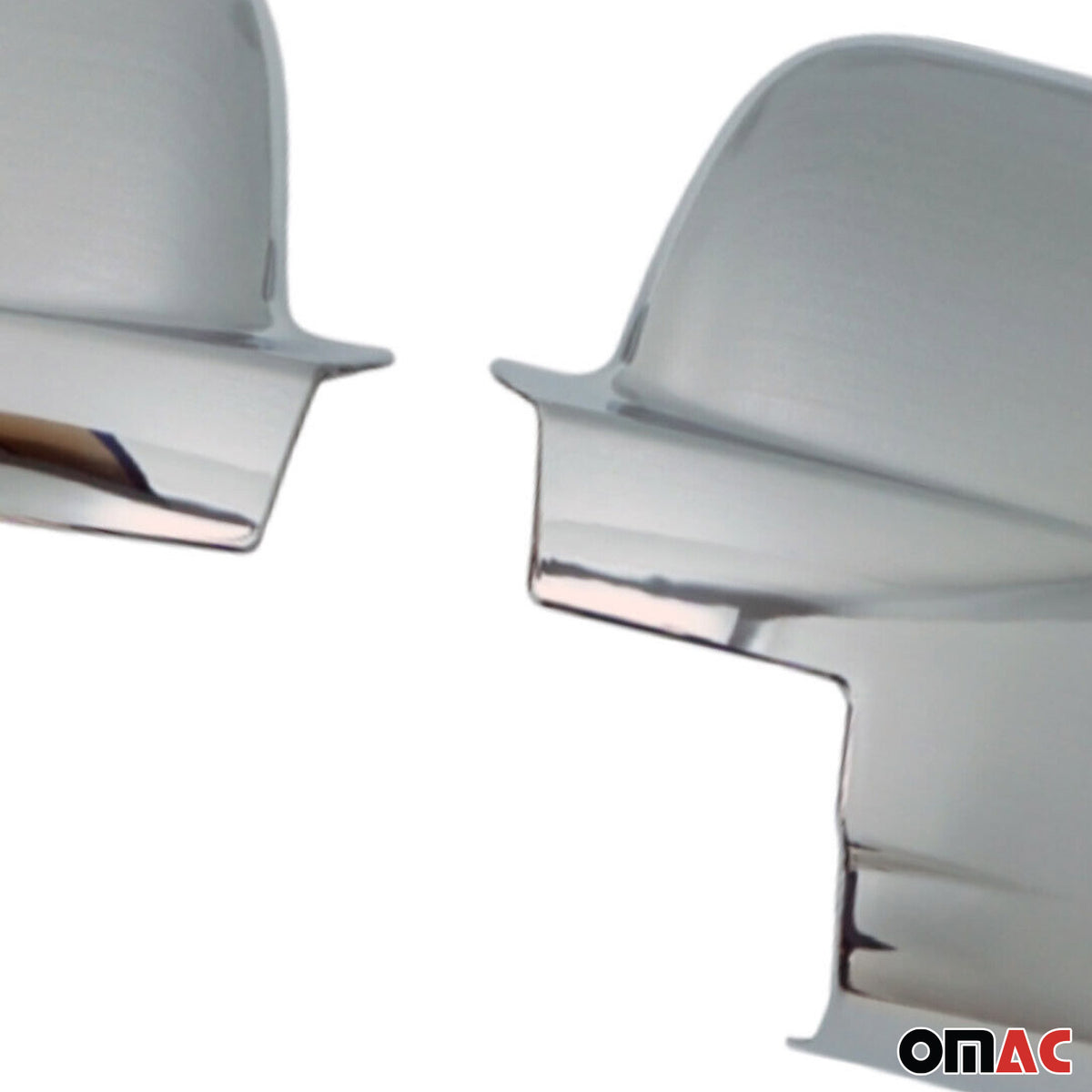 Coques de Rétroviseurs pour Opel Vivaro B 2014-2019 en ABS Argent Chrome 2Pcs