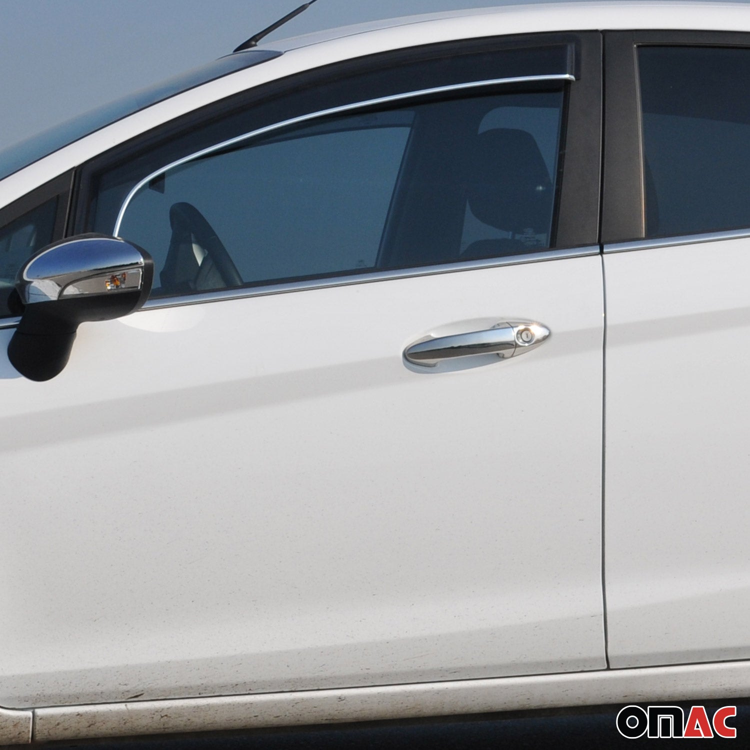 Couverture poignée de porte pour Ford B-Max 2012-2017 2 portes 4x inox Chromé
