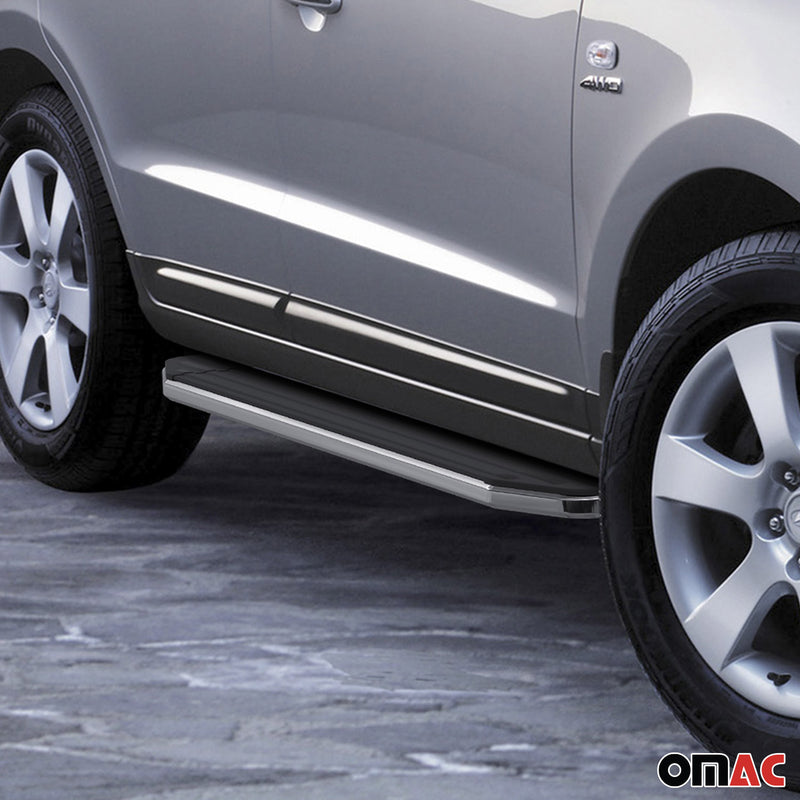 Marchepieds Latéraux pour Hyundai Santa Fe 2006-2012 ABE Alu