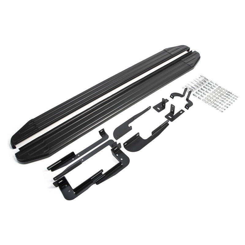 Marchepieds Latéraux pour Kia Sportage 2010-2015 Aluminium Noir 2Pcs