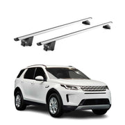 Barres de toit transversales pour Land Rover Discovery Sport 15-26 Alu Gris ABE