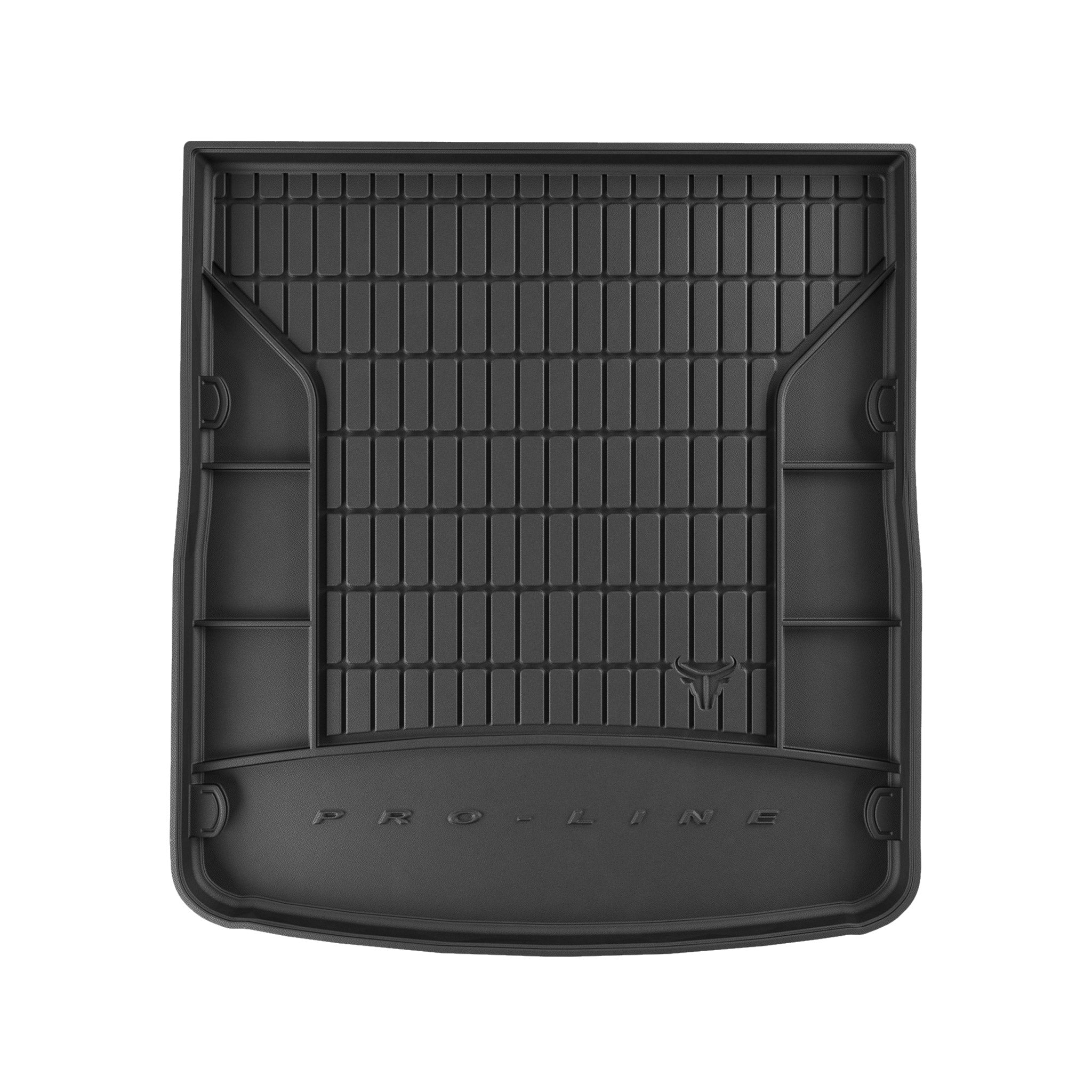 OMAC Tapis de coffre caoutchouc pour Audi A6 C7 Break Allroad 2011-2018 Noir