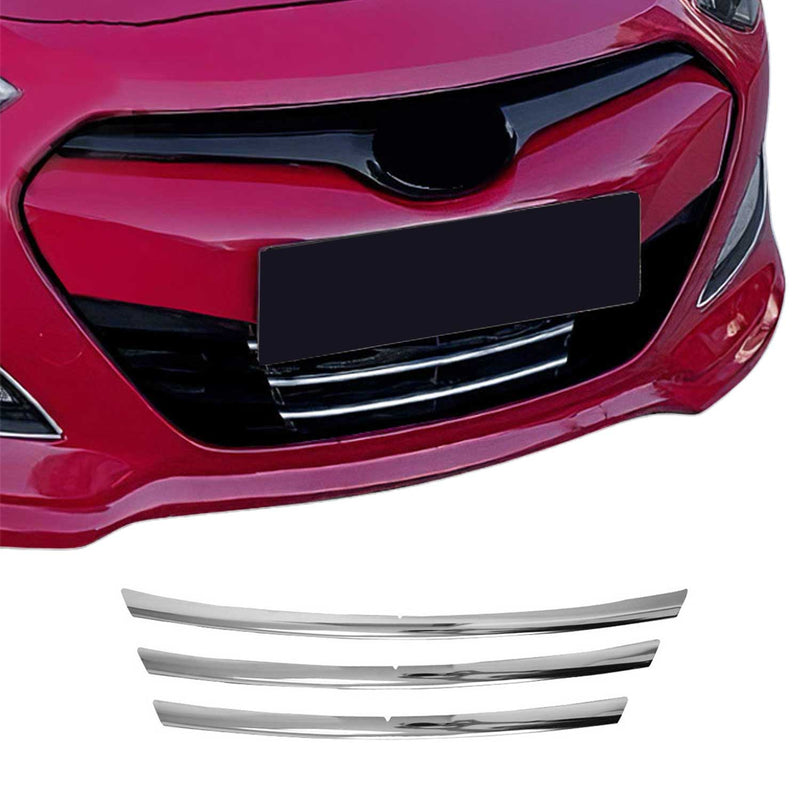 Grille de calendre pour Hyundai i30 HB Kombi 2012-2017 en acier inoxydable