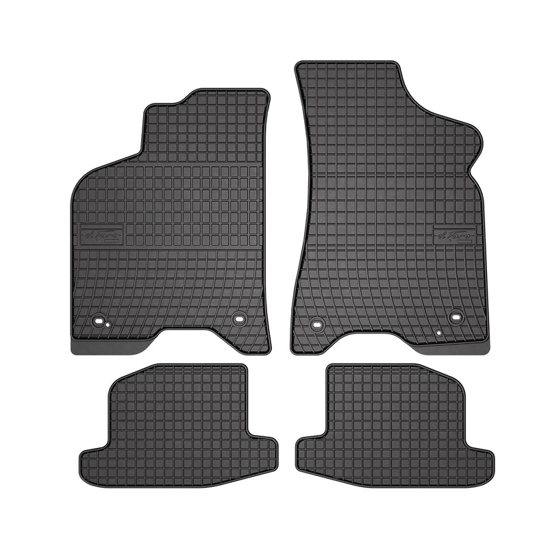 Tapis de Sol pour Seat Arosa 1997-2005 Caoutchouc Noir