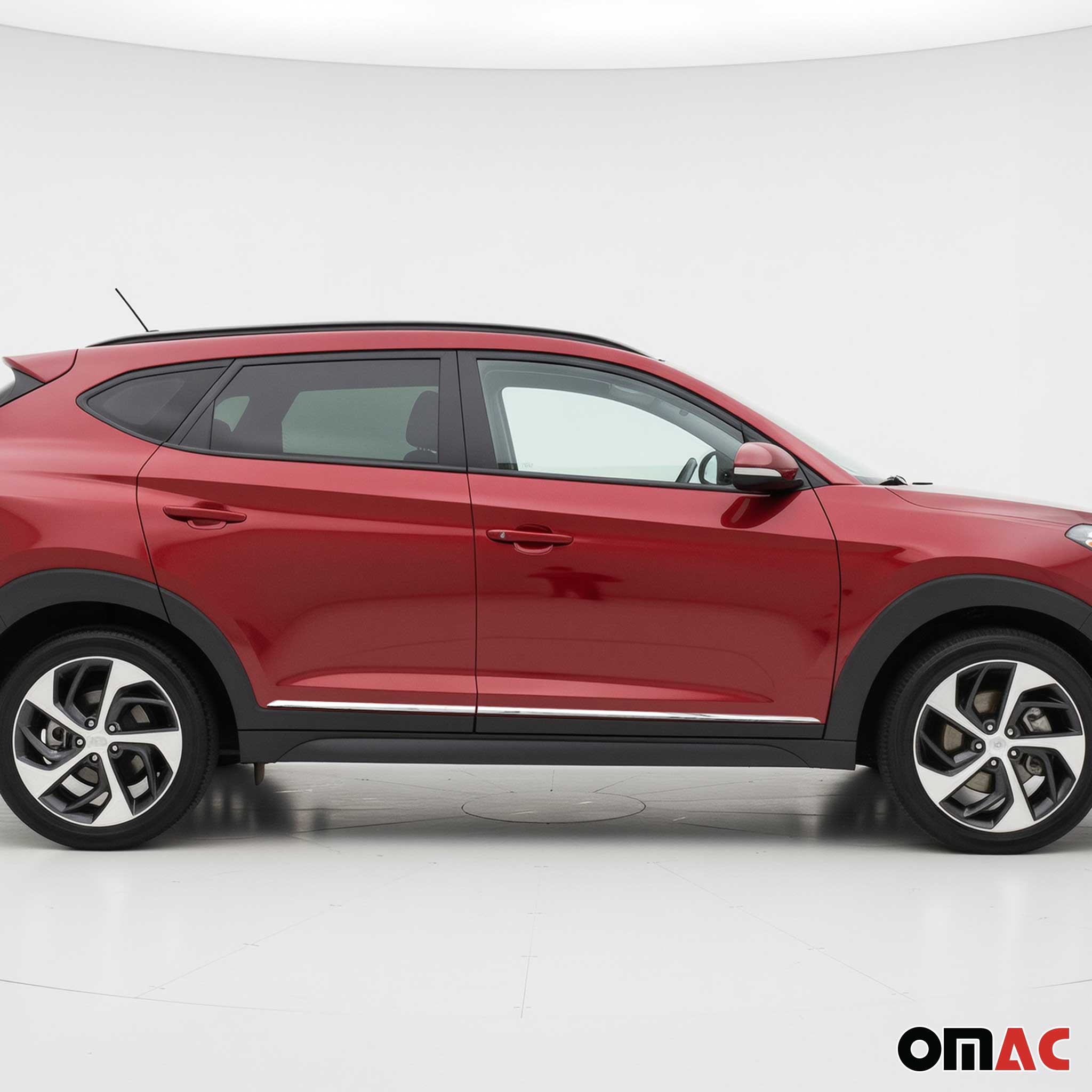 Garniture Baguette de porte latérale pour Hyundai Tucson 2015-2021 inox 4Pcs