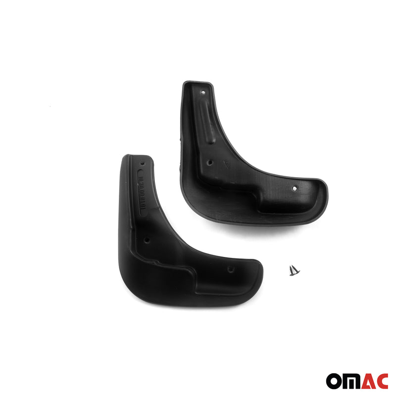 Bavettes Garde Boue pour Peugeot 301 / C-Elysee 2012-2022 Avant &Arrière Noir 4x