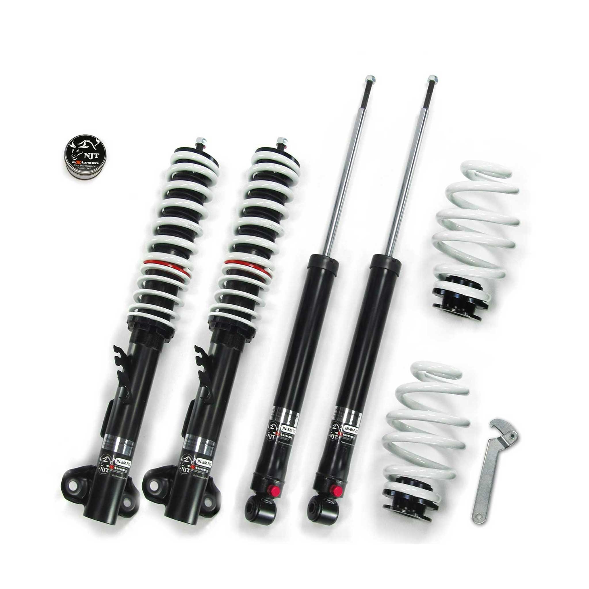 Suspension + Amortisseurs NJT eXtrem pour BMW Series 3 E36 4/6 Zylinder Break