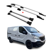 Kit Barres de toit pour Renault Trafic 2014-2026 Gris Alu L1 Empattement Court