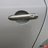 Couverture de poignée de porte pour Renault Megane 2008-2016 en Acier Inox 8Pcs