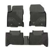 Tapis de Sol de Voiture pour Lexus NX I 2014-2021 sauf hybrid TPE Noir 3Pcs