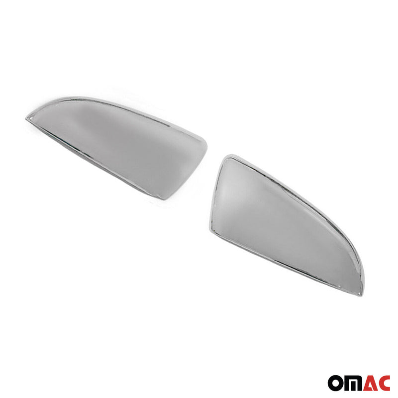 Coques de Rétroviseurs pour Kia Venga 2009-2019 2x Acier Inox Chromé