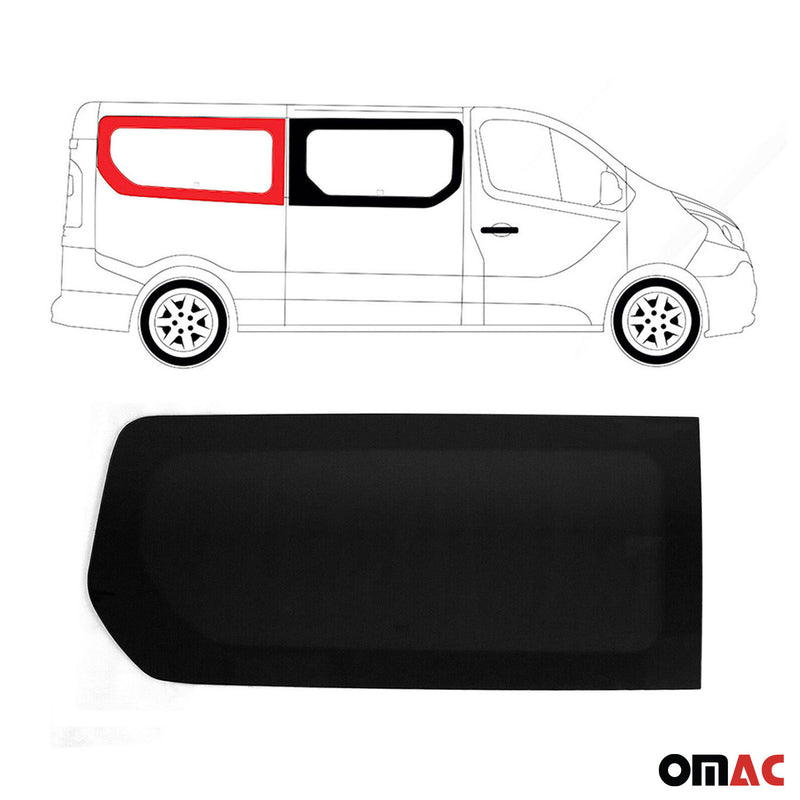 Vitre de Porte pour Opel Vivaro 2014-2019 L2 Arrière Droit Verre fixe