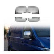 Coques de Rétroviseurs pour VW Crafter 2017-2021 en ABS Argent
