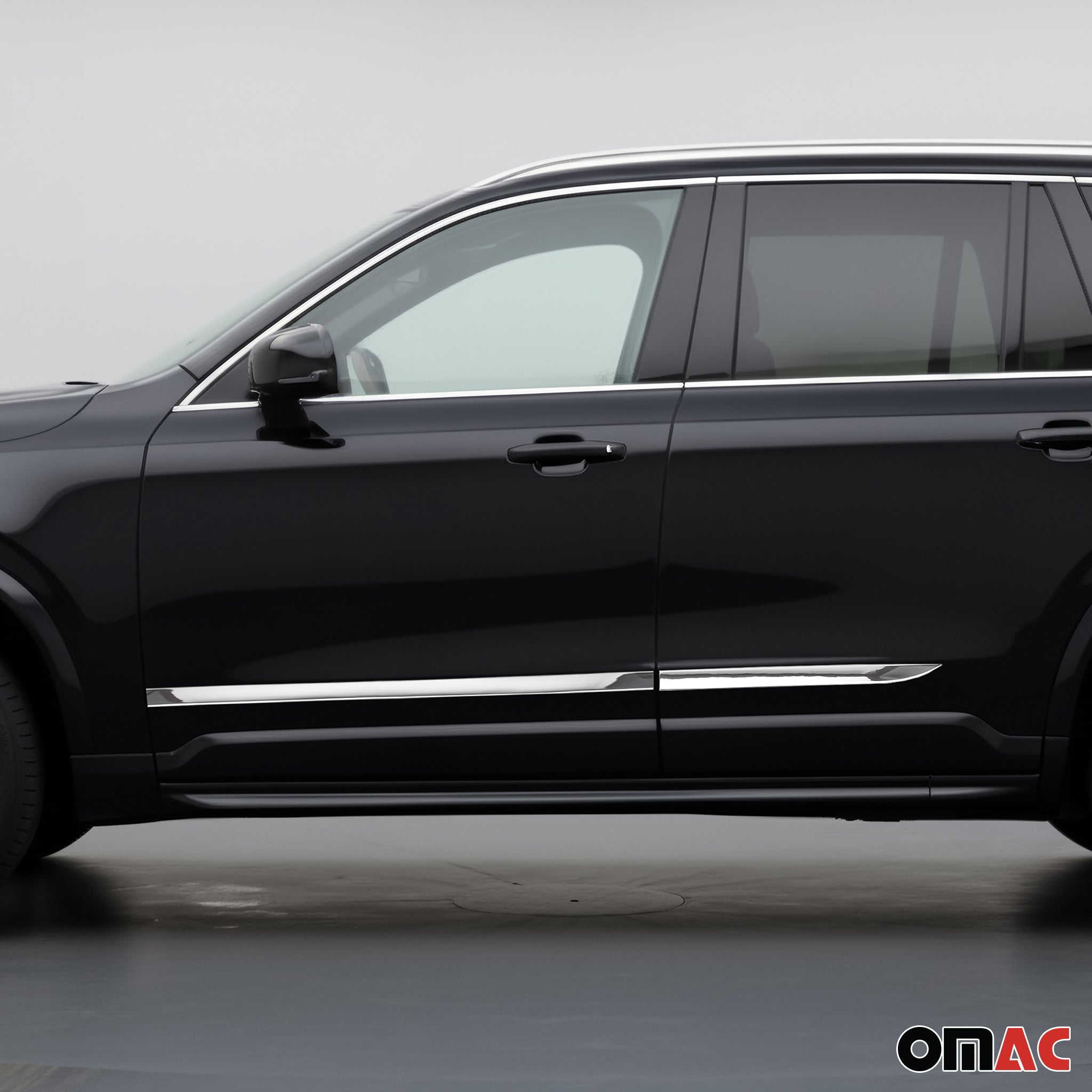 Garniture baguette de porte latérale pour BMW Série 5 G30 G31 2017-2024 inox