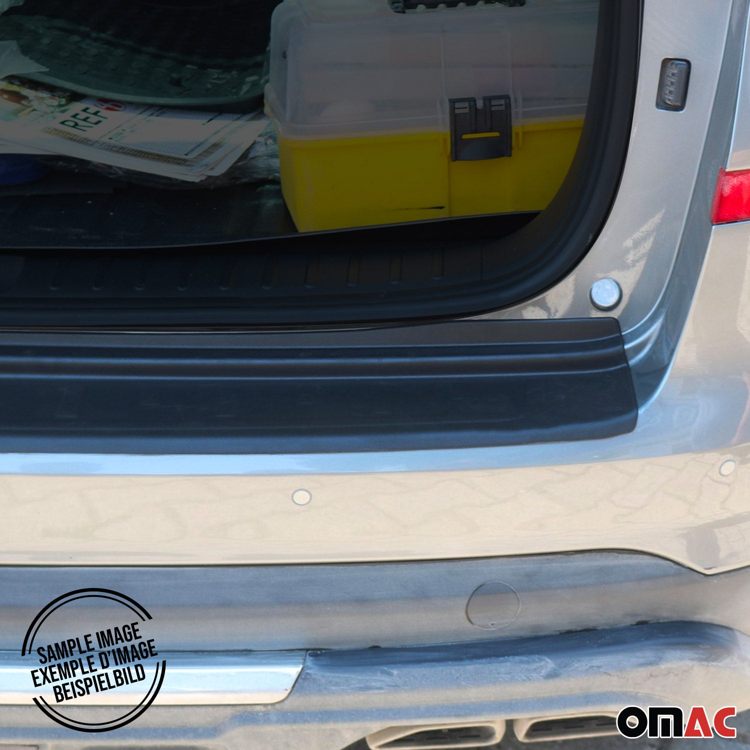 Protection de Pare-Chocs pour Hyundai Tucson III 2019-2021 FL noir brillant