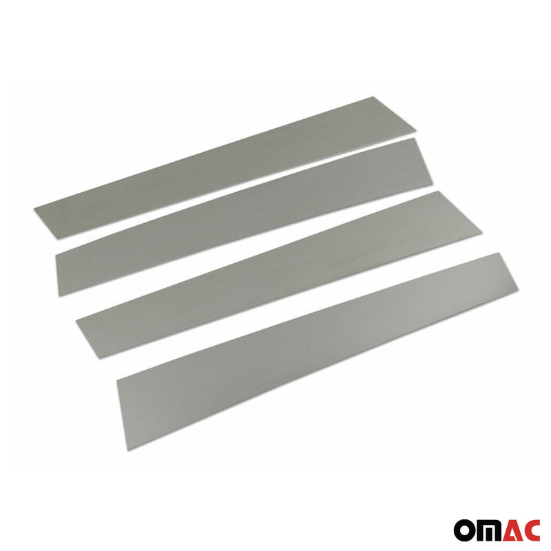 Piliers de fenêtre pour Toyota RAV4 2013-2018 en acier inox Foncé