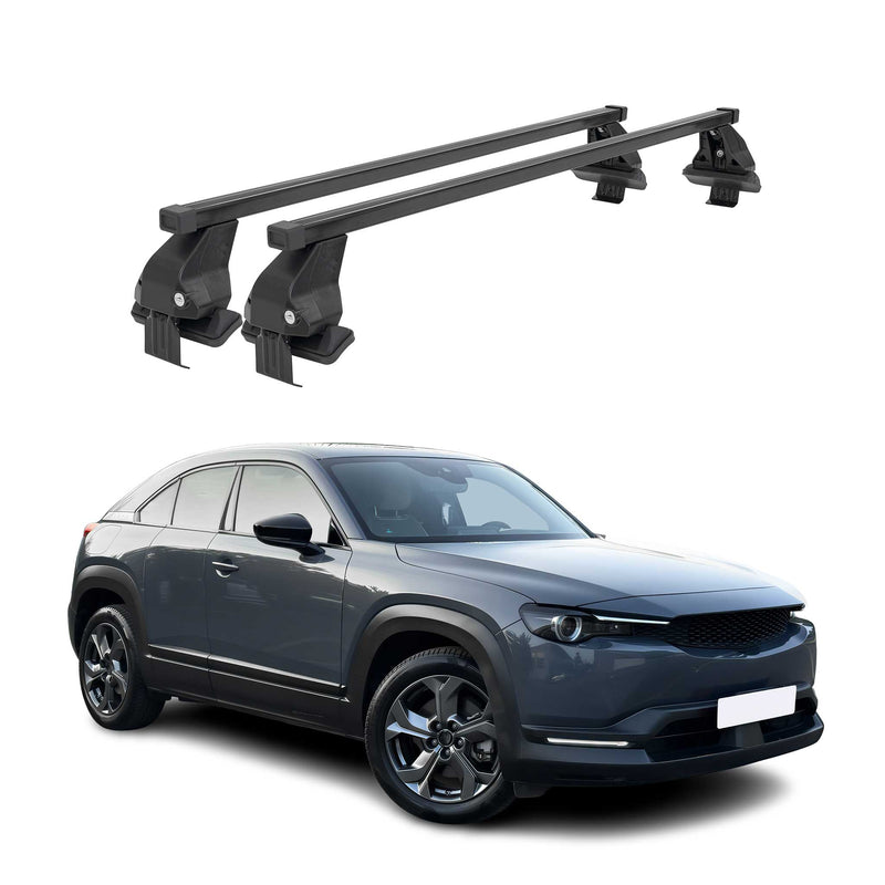 Barres Transversales Menabo pour Mazda CX-30 2019-2025 Noir