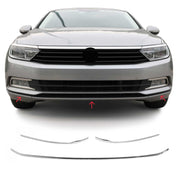 Moulure de Grille de Calandre pour VW Passat B8 2015-2019 Chromé 3Pcs