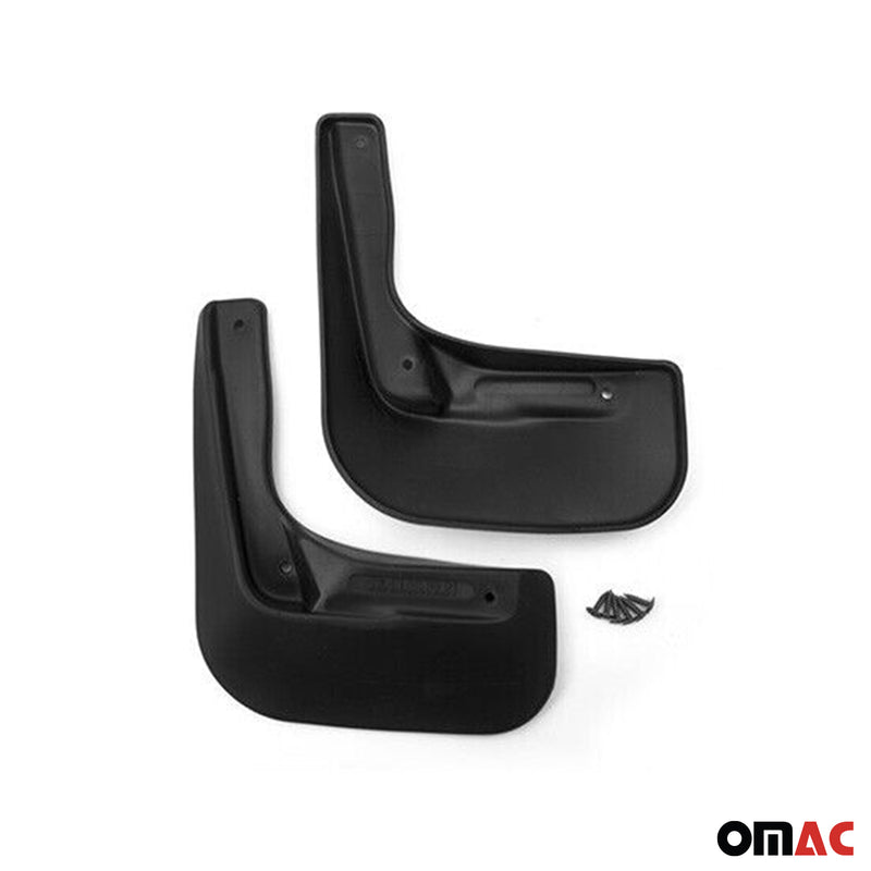 Bavettes Garde Boue pour Nissan Almera 2012-2018 Avant et Arrière Noir 4Pcs
