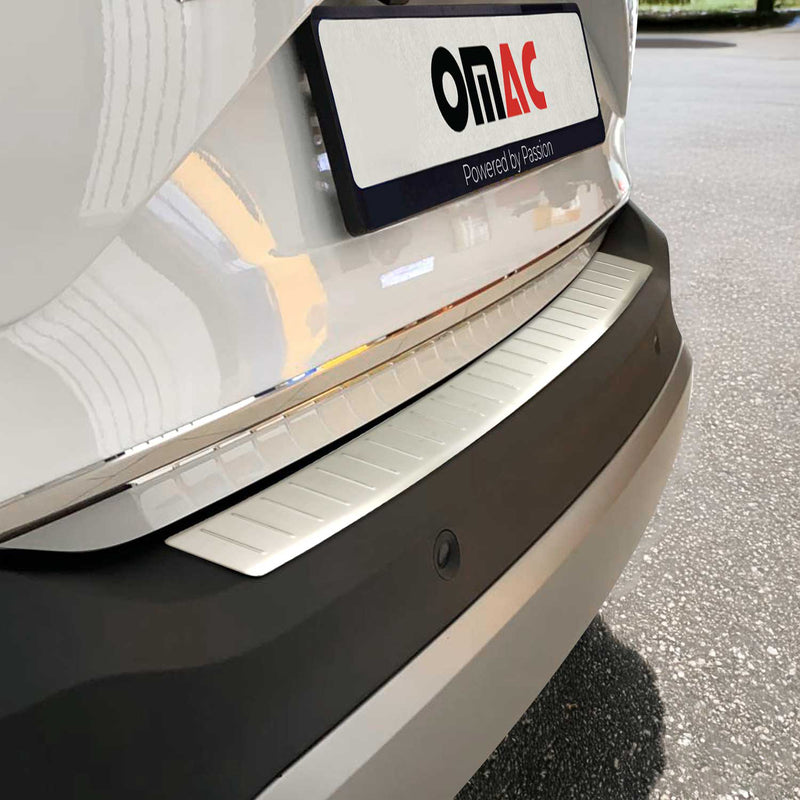 Seuil de Pare-chocs Brossé Pour Opel Crossland X 2017-2021 Inox