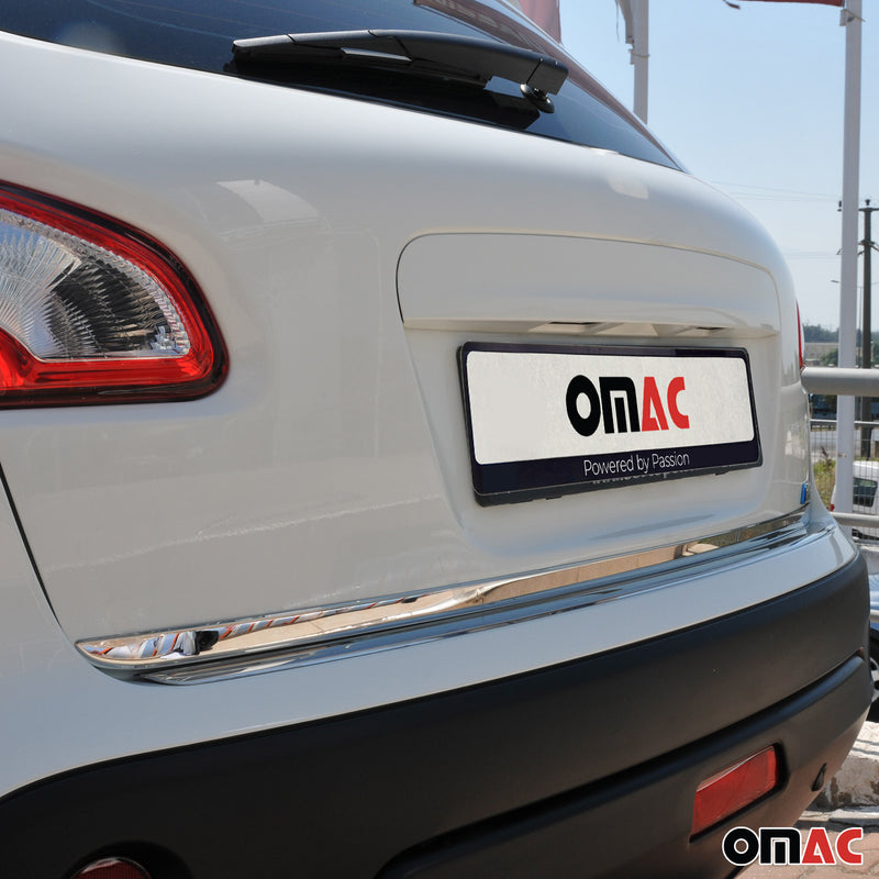 Garniture de Hayon Coffre pour Nissan Qashqai 2014-2021 acier inox