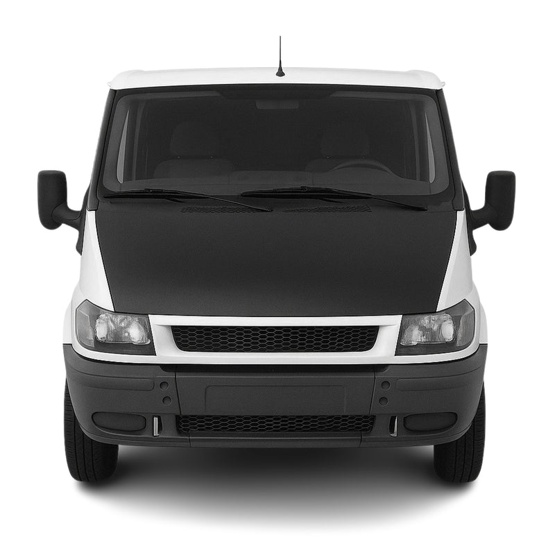 Protège Capot pour Ford Transit 2000-2006 Masque de voiture vinyle Noir complète