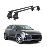 Barres Transversales Menabo pour Hyundai Elantra GT 2017-2020 Noir
