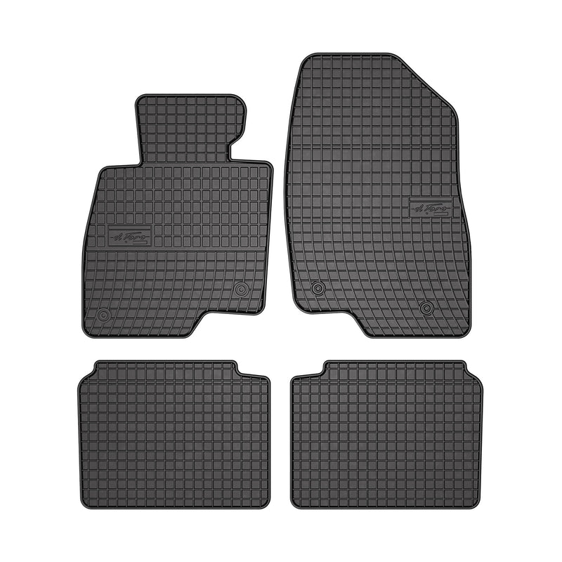 Tapis de Sol pour Mazda Mazda 6 2012-2015 Caoutchouc Noir