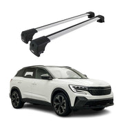 Barres De Toit Transversales pour Renault Austral 2022-2026 Aluminium Gris 2Pcs