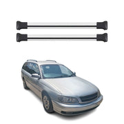 OMAC Barres de toit en aluminium pour Opel Omega B Break 1994-1999 Pre-FL Gris