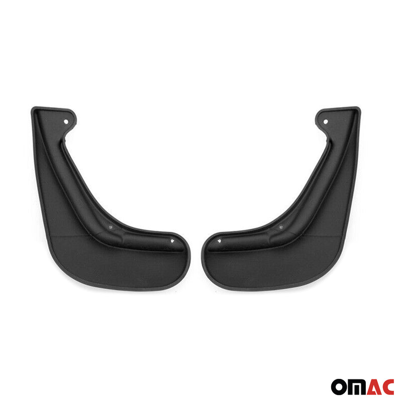 Bavettes Garde Boue pour Nissan Juke I 2014-2019 Arrière Plastique Noir 2 Pcs