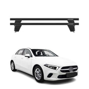 Menabo Barres de toit Transversales pour Mercedes Classe A W177 2018-2026 Noir