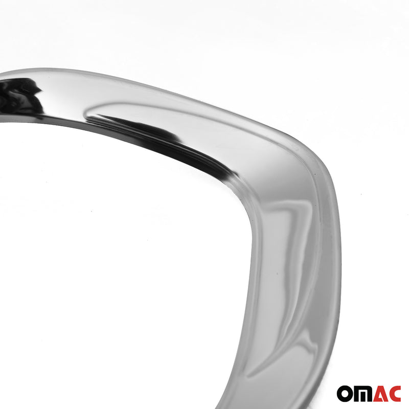 Cadre Phare Antibrouillard pour Kia Sorento 2010-2012 en acier inox Chromé