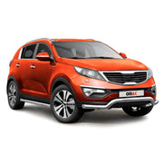 Pare-Buffle Avant Pour Kia Sportage 2010-2015 en Acier Inox Argent