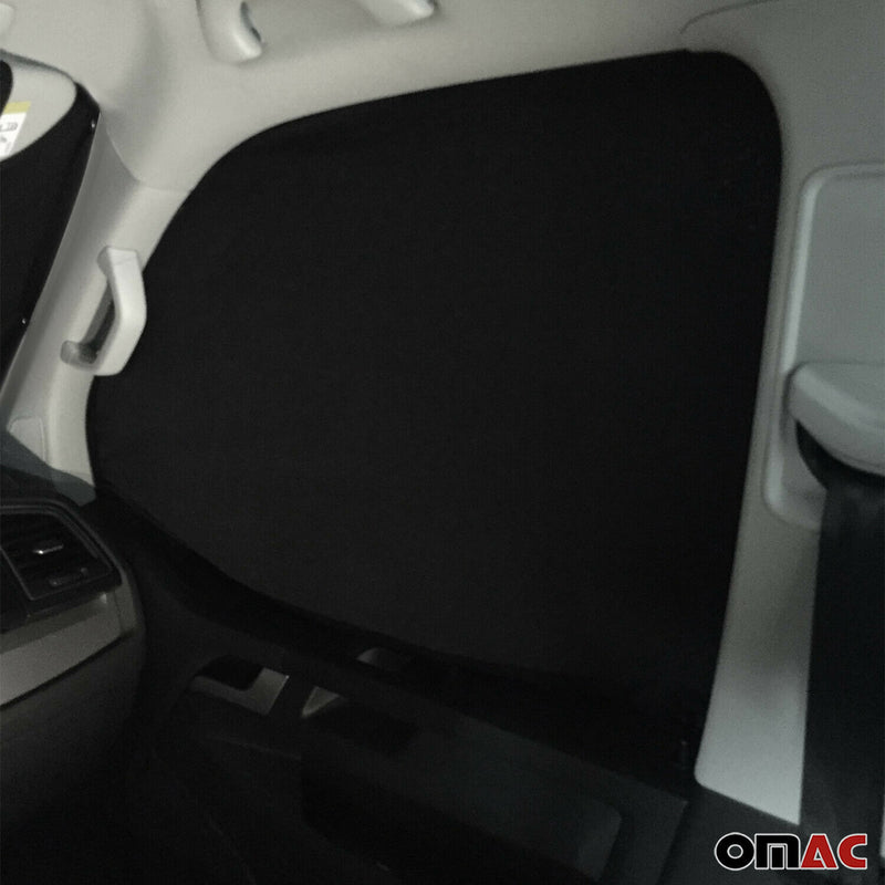 Rideaux pare-soleil magnétique pour Citroen Berlingo 2019-2025 Noir Tissu