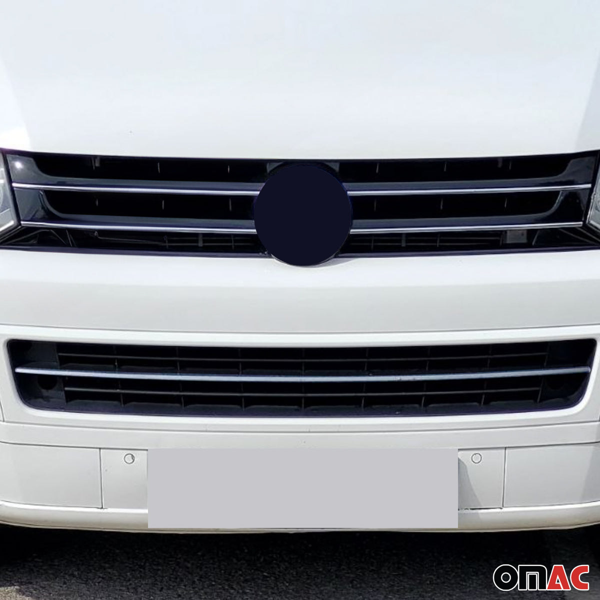 Grille de calendre pour VW T5 Transporter 2010-2015 Facelift inox 5Pcs