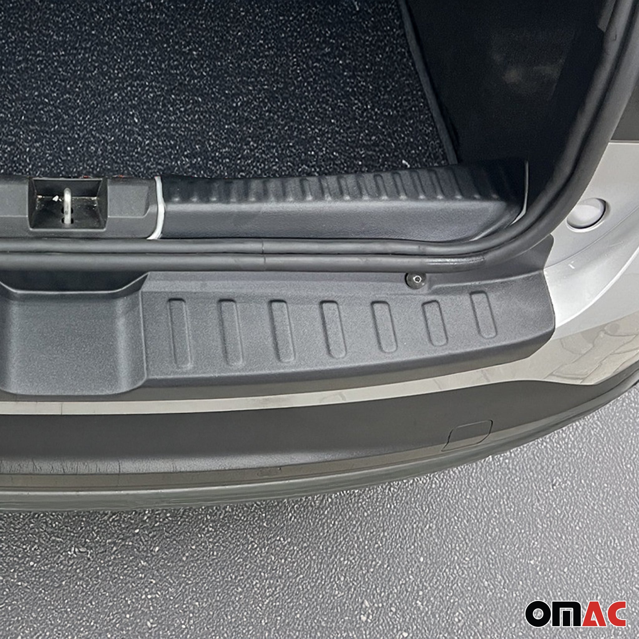 Kit Protection de Pare-Chocs arrière pour Dacia Sandero 2021-2026 ABS Noir Mat