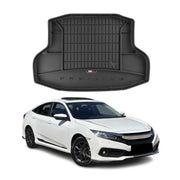 Tapis de Coffre pour Honda Civic 2017-2022 TPE Noir