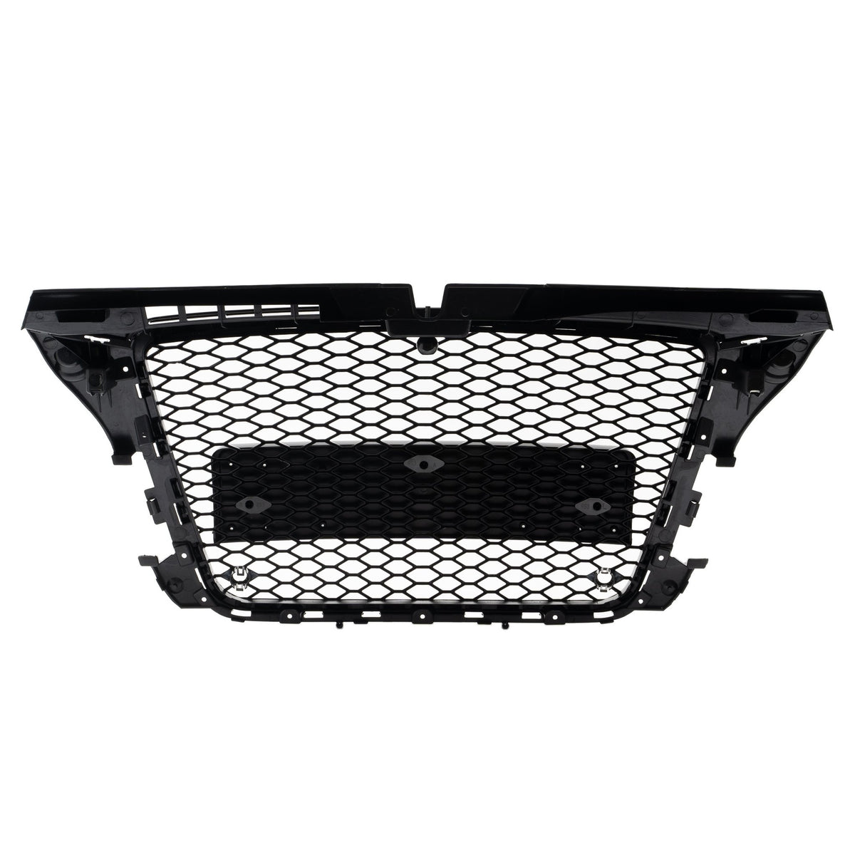 JOM Calandre pour Audi A3 8P Sport-Design ohne Emblem PDC Plastique Noir Mat